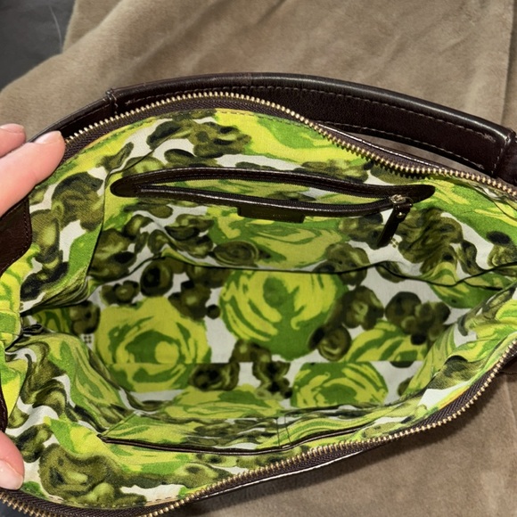 Kate Spade Vintage dark brown leather shoulder bag. Excellent condition. - Picture 8 of 8